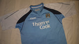 2006-07 Manchester City Home Shirt Size Medium - Hamman #21 - Forever Football Shirts