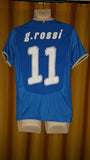 2008-09 Italy Home Shirt Size Medium - G. Rossi #11 - Forever Football Shirts