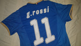 2008-09 Italy Home Shirt Size Medium - G. Rossi #11 - Forever Football Shirts
