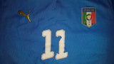 2008-09 Italy Home Shirt Size Medium - G. Rossi #11 - Forever Football Shirts