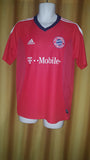 2002-03 Bayern Munich Champions League Shirt Size Large - Ballack #13 - Forever Football Shirts