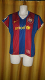 2007-08 Barcelona Home Shirt Size XL Boys - Forever Football Shirts