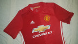 2016-17 Manchester United Home Shirt Size 15-16 Yrs - Ibrahimovic #9 - Forever Football Shirts