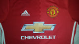 2016-17 Manchester United Home Shirt Size 15-16 Yrs - Ibrahimovic #9 - Forever Football Shirts