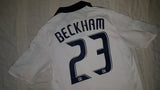 2008-09 LA Galaxy Home Shirt Size Small - Beckham #23 - Forever Football Shirts