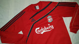 2009-10 Liverpool Training Sweatshirt Size 38-40 - Forever Football Shirts