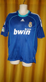 2008-09 Real Madrid Away Shirt Size Medium – Sergio Ramos #4 - Forever Football Shirts