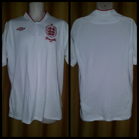 2012 England Home Shirt Size 44 - Forever Football Shirts