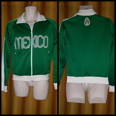 2006 Mexico Track Jacket Size Small - Forever Football Shirts