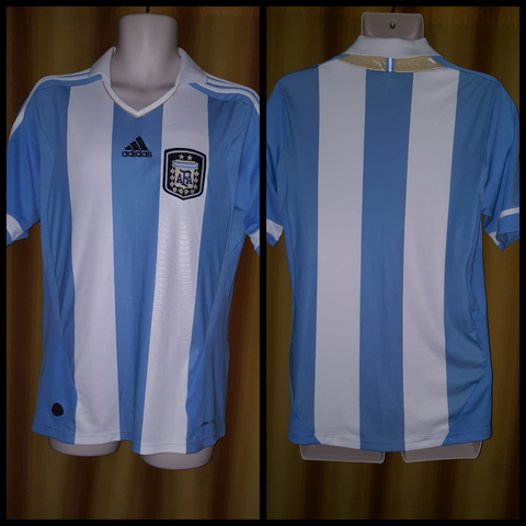 2011-13 Argentina Home Shirt Size Medium - Forever Football Shirts