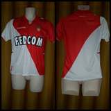 2013-14 AS Monaco Home Shirt Size Extra Small - Forever Football Shirts