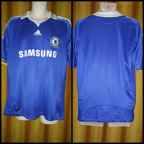 2008-09 Chelsea Home Shirt Size Large - Forever Football Shirts