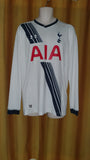 2015-16 Tottenham Hotspur Home Shirt Size Large (Long Sleeve)