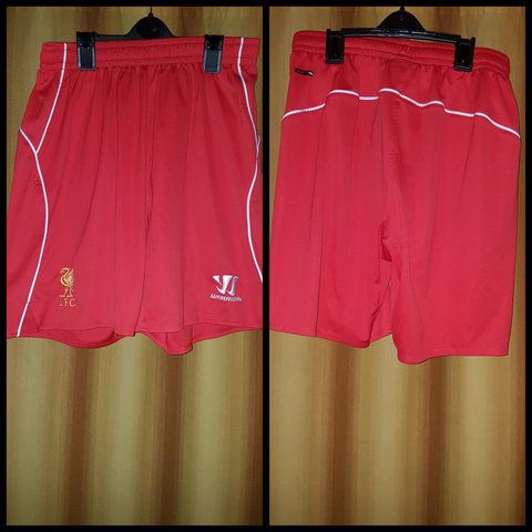 2014-15 Liverpool Home Shorts Size Medium - Forever Football Shirts