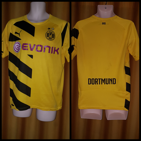 2014-15 Borussia Dortmund Domestic Home Shirt Size Small - Forever Football Shirts