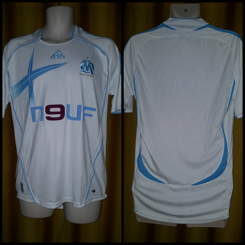 2006-07 Olympique de Marseille Home Shirt Size Medium - Forever Football Shirts