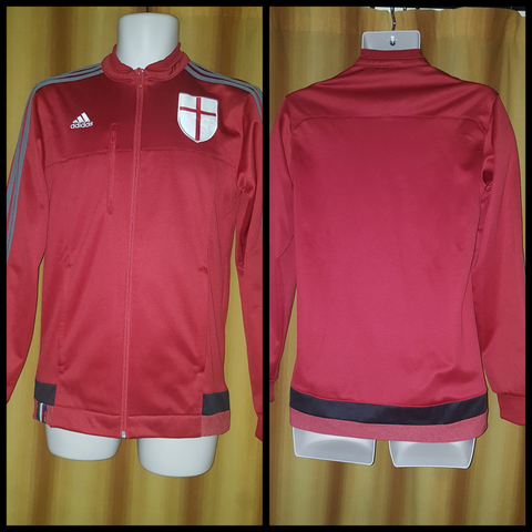 2015-16 AC Milan Track Jacket Size Small - Forever Football Shirts