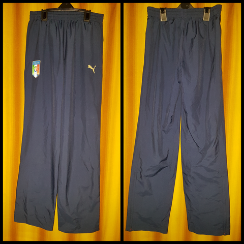 2008-09 Italy Track Pants Size Small - Forever Football Shirts