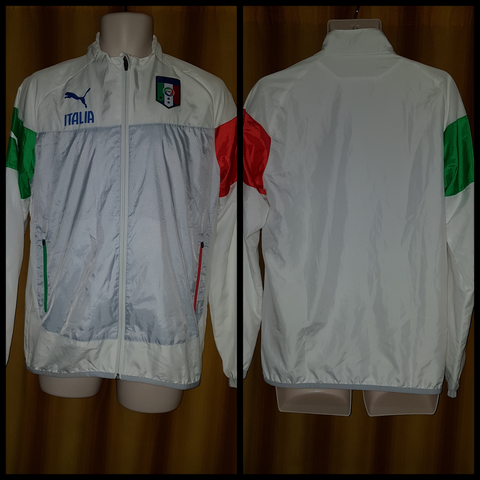 2014-15 Italy Track Jacket Size 34-36 (BNWT) - Forever Football Shirts