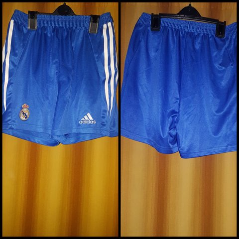 2004-05 Real Madrid 3rd Shorts Size 32-34 - Forever Football Shirts