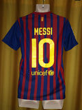 2011-12 Barcelona Home Shirt Size Small - Messi #10 - Forever Football Shirts