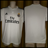 2018-19 Real Madrid Home Shirt Size Small - Forever Football Shirts