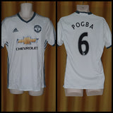 2016-17 Manchester United 3rd Shirt Size Medium - Pogba #6