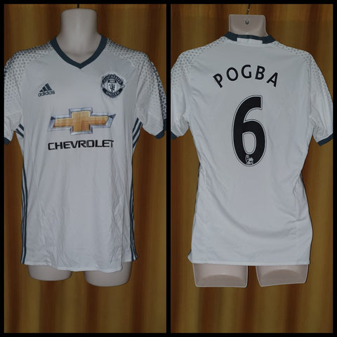 2016-17 Manchester United 3rd Shirt Size Medium - Pogba #6