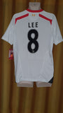 2013-14 Liverpool Away Shirt Size Medium- Lee #8