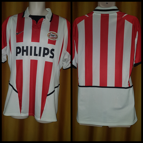 2002-04 PSV Eindhoven Home Shirt Size Medium - Forever Football Shirts