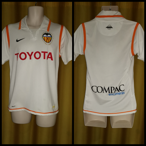 2007-08 Valencia Home Shirt Size Small