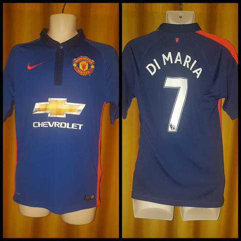 2014-15 Manchester United 3rd Shirt Size Small - Di Maria #7 - Forever Football Shirts
