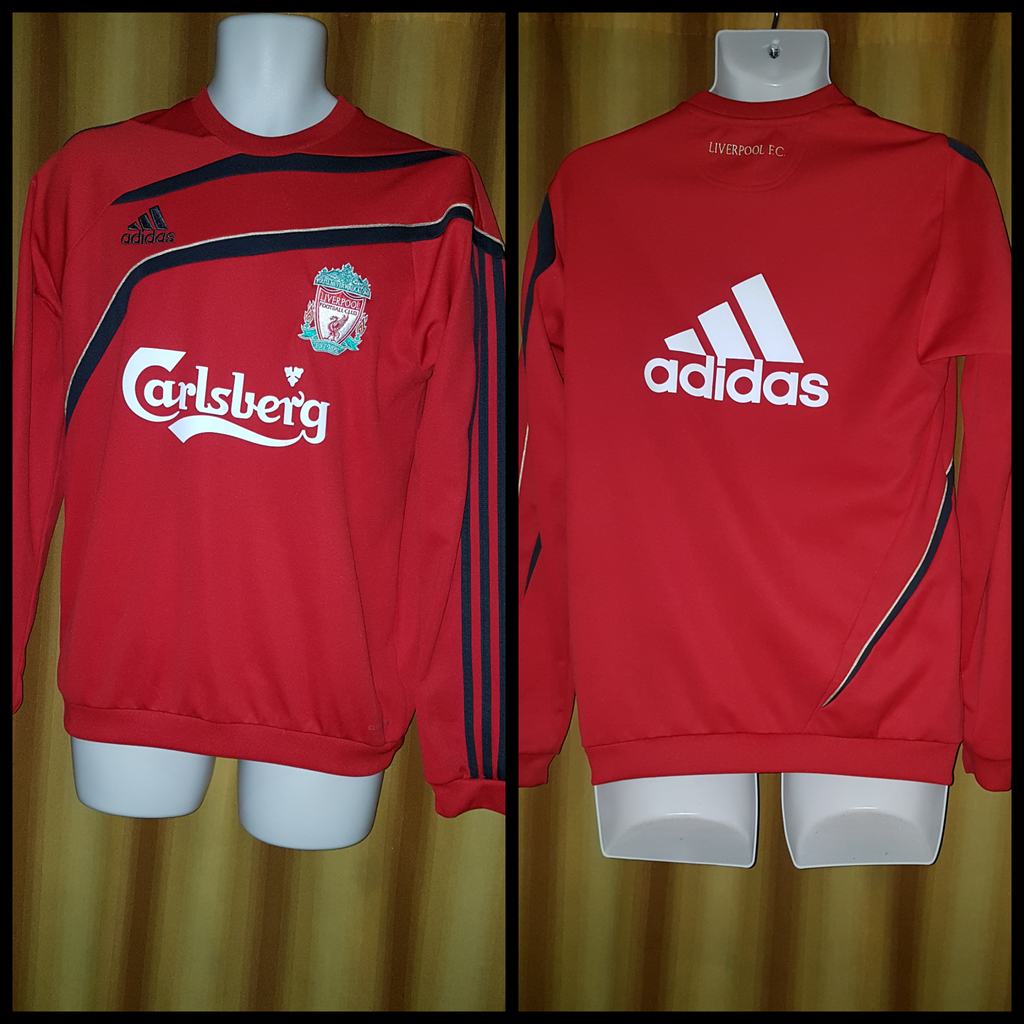 2009-10 Liverpool Training Sweatshirt Size 38-40 – Forever