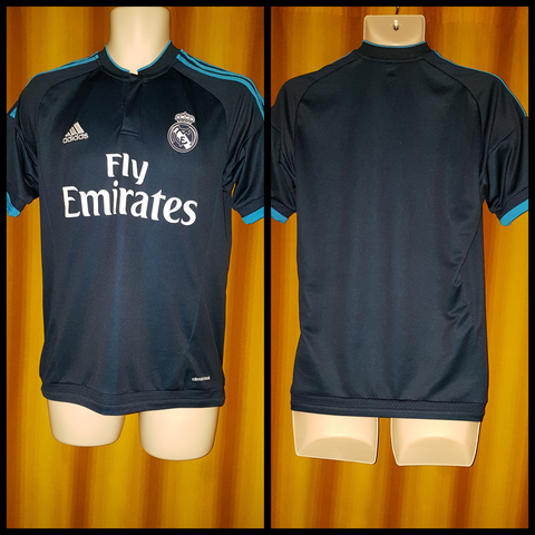 2015-16 Real Madrid 3rd Shirt Size Small - Forever Football Shirts