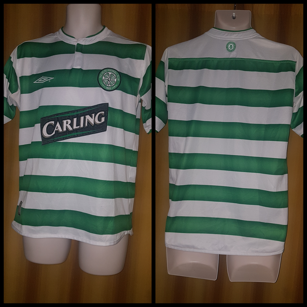 Celtic 2003-04 Home Shirt (Good) S – Classic Football Kit