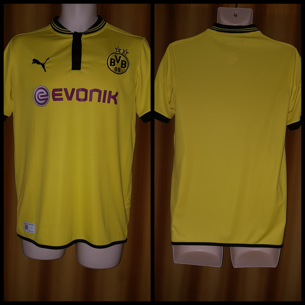 2012 13 Borussia Dortmund Domestic Home Shirt Size 34 36 Forever Football Shirts