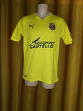 2010-11 Villarreal Home Shirt Size Small