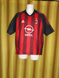 2002-03 AC Milan Home Shirt Size Medium