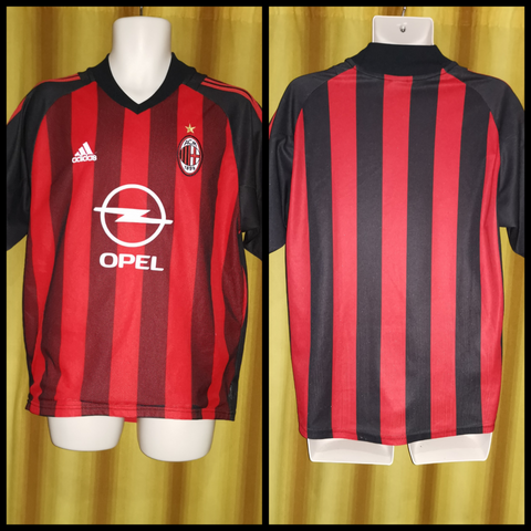 2002-03 AC Milan Home Shirt Size Medium