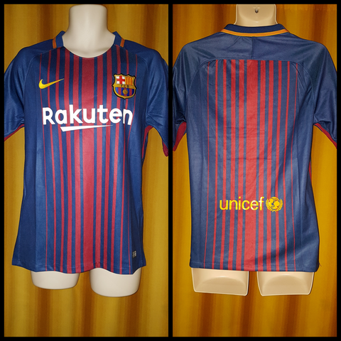 2017-18 Barcelona Home Shirt Size Medium (BNWT) - Forever Football Shirts