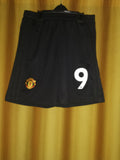 2018-19 Manchester United Home Shorts Size Small - #9