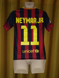 2013-14 Barcelona Home Shirt Size XL Boys - Neymar Jr #11