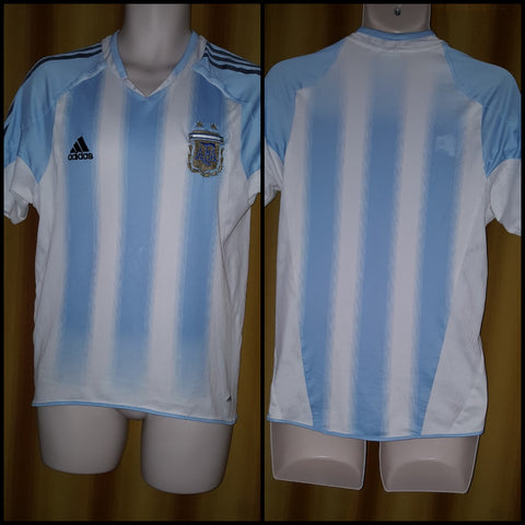 2004-05 Argentina Home Shirt Size Small - Forever Football Shirts