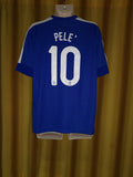 2013 Brazil Away Shirt Size XL - Pele #10