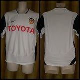2003-04 Valencia Home Shirt Size Small