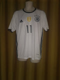 2015-16 Germany Home Shirt Size Medium - Reus #11
