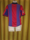 2000-01 Barcelona Home Shirt Size Small