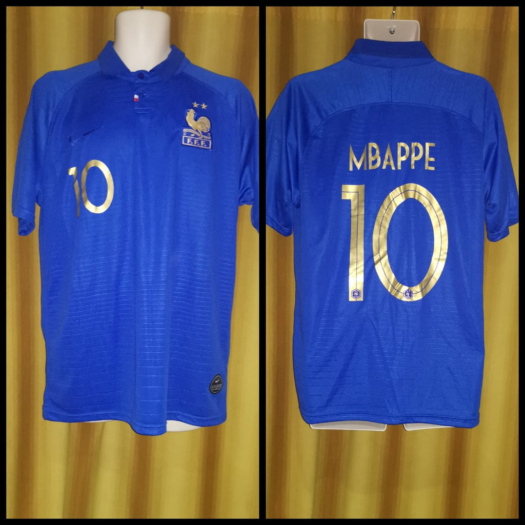2019 France Centenary Home Shirt Size XXL Mbappe #10 (BNWT)