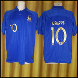 2019 France Centenary Home Shirt Size XXL - Mbappe #10 (BNWT)