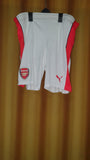 2016-17 Arsenal Home Shorts Size Medium